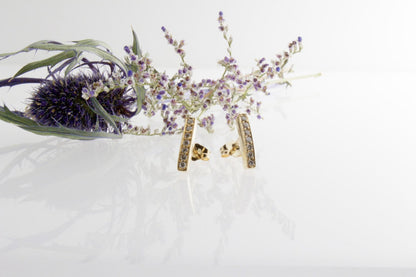 Sif Torto Gold Earrings | Mikkel Brøgger: Exclusive Pre-Order - Bon Ton goods