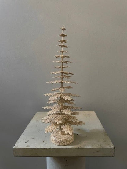 Silk Glitter Spruce - Cardboard Christmas Trees | Ino Schaller - Bon Ton goods
