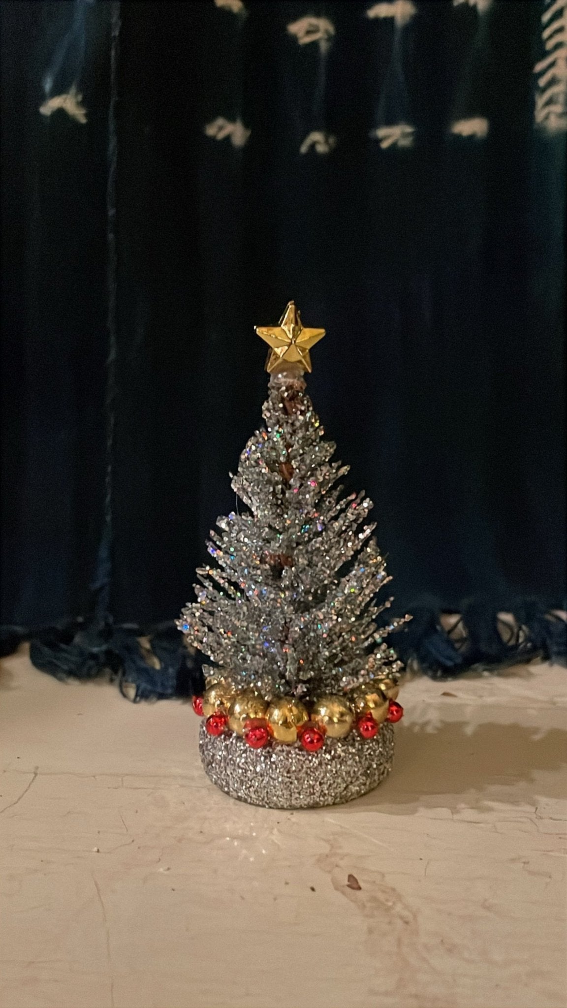 Silver Brush Christmas Tree - Bon Ton goods