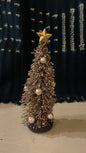 Silver Pearl Brush Christmas Tree - Bon Ton goods