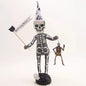 Skeleton Figure - Vintage Inspired Spun Cotton | Vintage by Crystal Spun Cotton Ornament - Bon Ton goods