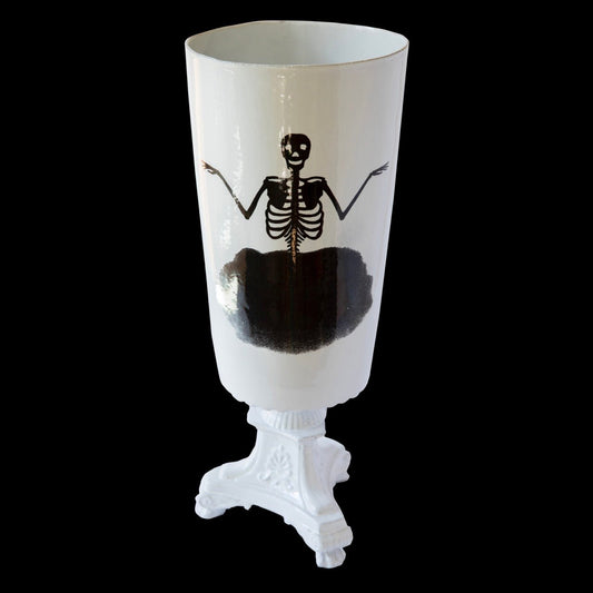 Skeleton of Death Vase, John Derian | Astier de Villatte: Exclusive Pre-Order Item - Bon Ton goods
