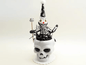 Skeleton Party Figure | Vintage by Crystal Spun Cotton Ornament - Bon Ton goods