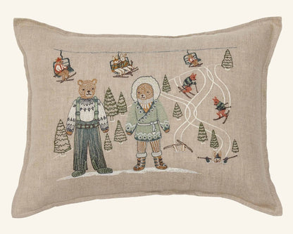 Ski Slope Pillow | Coral & Tusk - Bon Ton goods