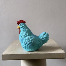Load image into Gallery viewer, Sky Blue Small Glitter Chicken - Bon Ton goods
