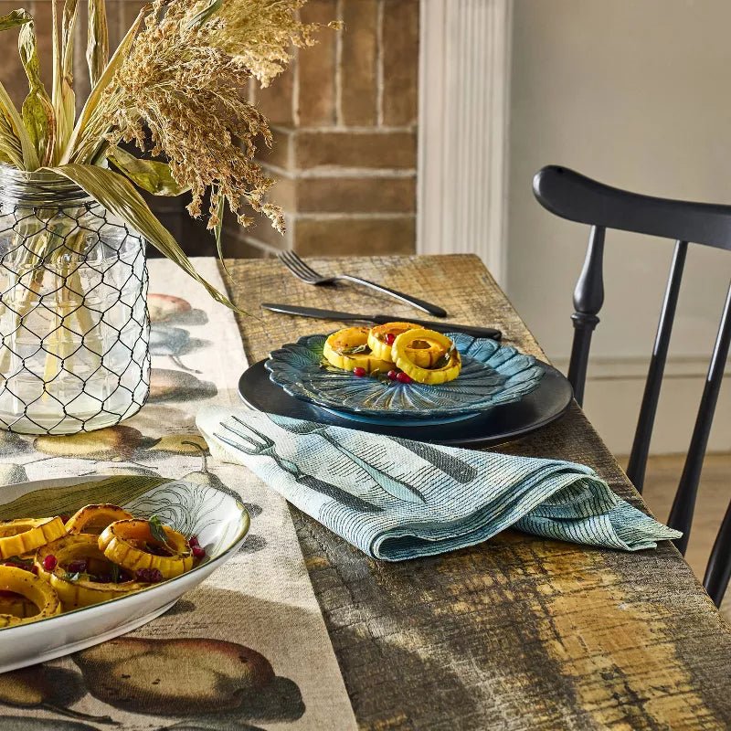 Sky Cutlery Cloth Napkins: Set of Four | John Derian - Bon Ton goods