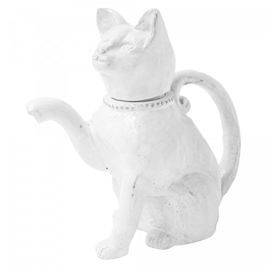 Small Cat Teapot, Setsuko | Astier de Villatte: Exclusive Pre-Order Item - Bon Ton goods