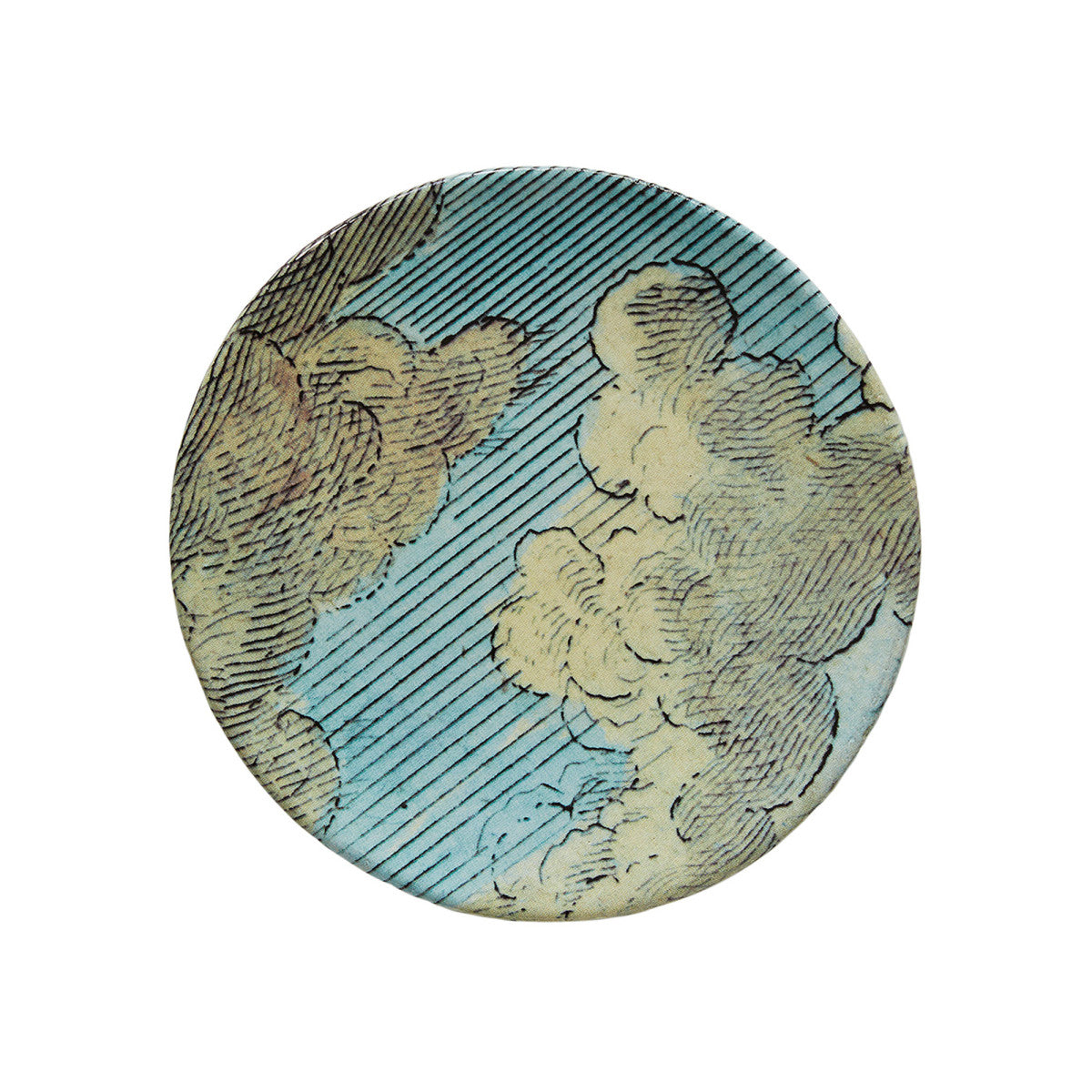 John Derian Small Clouds Plate, set of 6 by Astier de Villatte, official product view