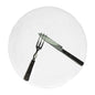 John Derian Small Fork and Knife Plate by Astier de Villatte, official product view