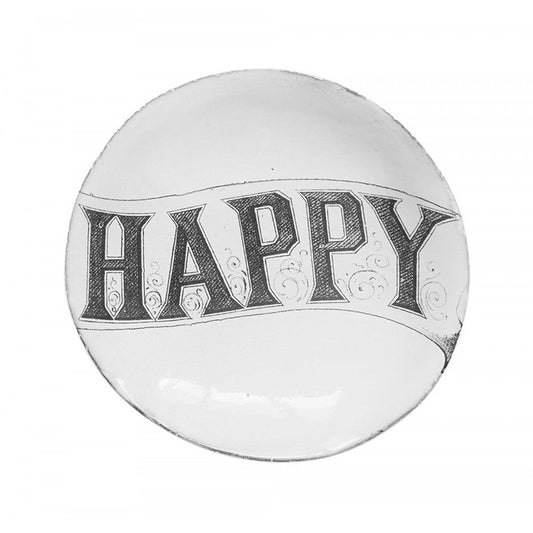 Small Happy Plate | Astier de Villatte - Bon Ton goods