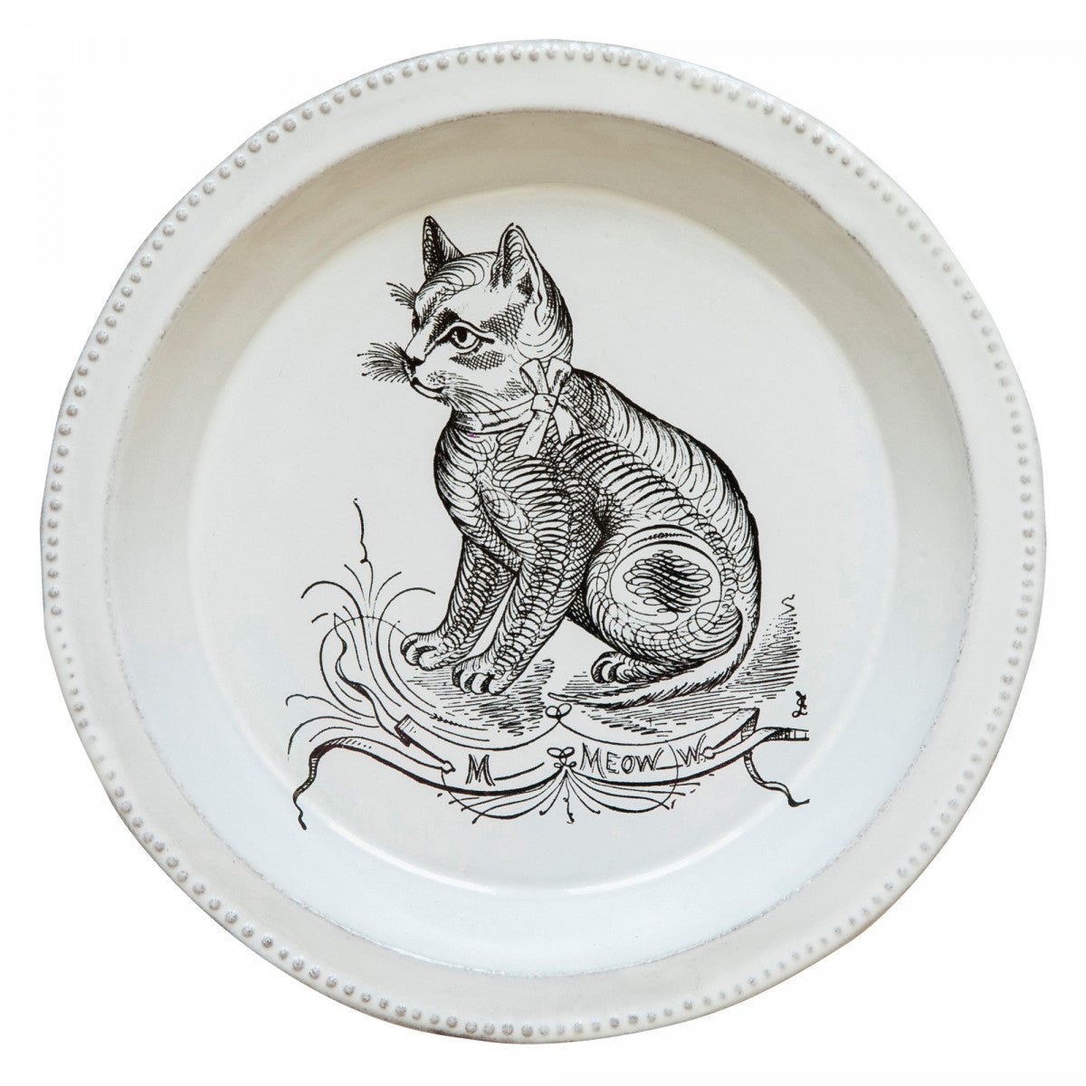 Small Ladybug Soup Plate by Astier de Villatte, view 8
