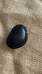 Small Leather Beach Pebble Paperweight 3 - Bon Ton goods