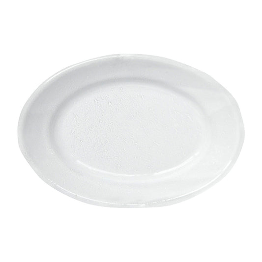Small Oval Sobre Plate | Astier de Villatte: Exclusive Pre-Order Item - Bon Ton goods