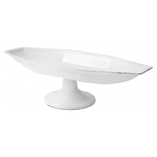 Small Perles Dish on Stand | Astier de Villatte: Exclusive Pre-Order Item - Bon Ton goods