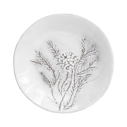 Setsuko Small Pine Cone Plate, set of 6 by Astier de Villatte, official product view