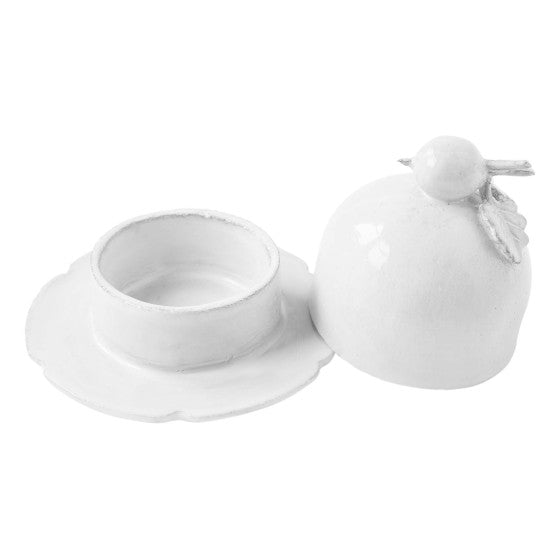 Small Radish Butter Dish | Astier de Villatte: Exclusive Pre-Order Item