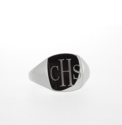 Small Signet Ring - Sterling Silver | Mikkel Brøgger - Bon Ton goods