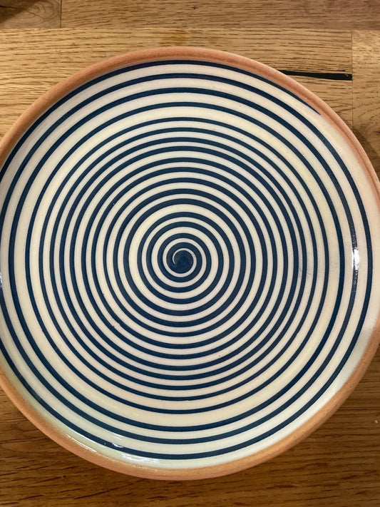 Small Spiral Plate - Bon Ton goods