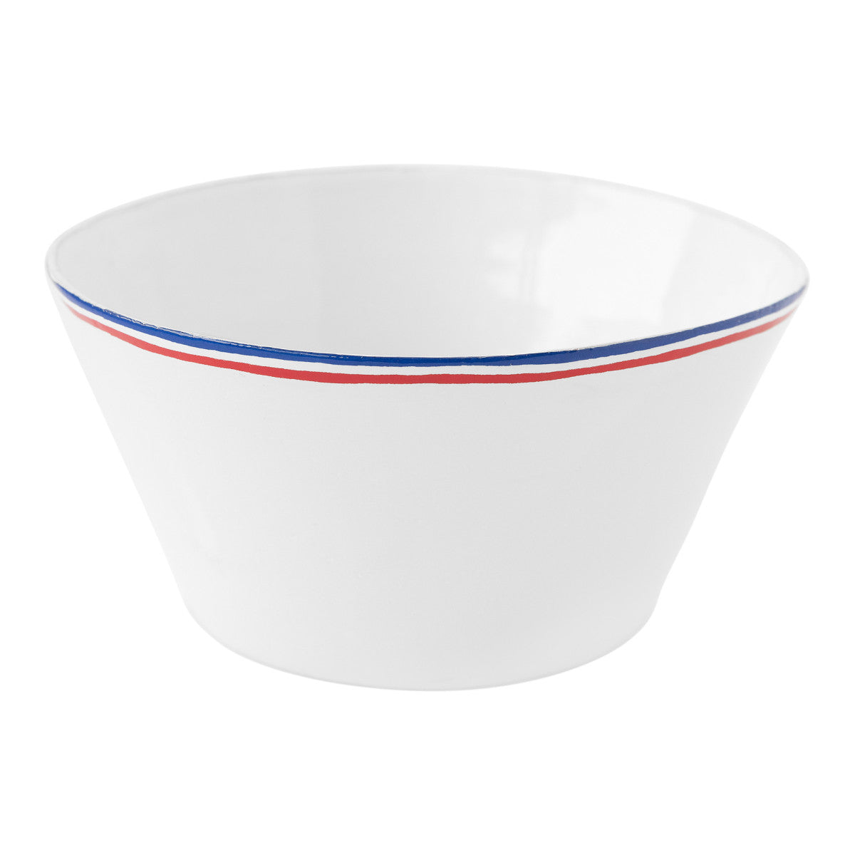 Small Tricolore Salad Bowl by Astier de Villatte, official product view