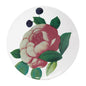 John Derian Small Voluptuous Rose Plate, set of 6 by Astier de Villatte, official product view