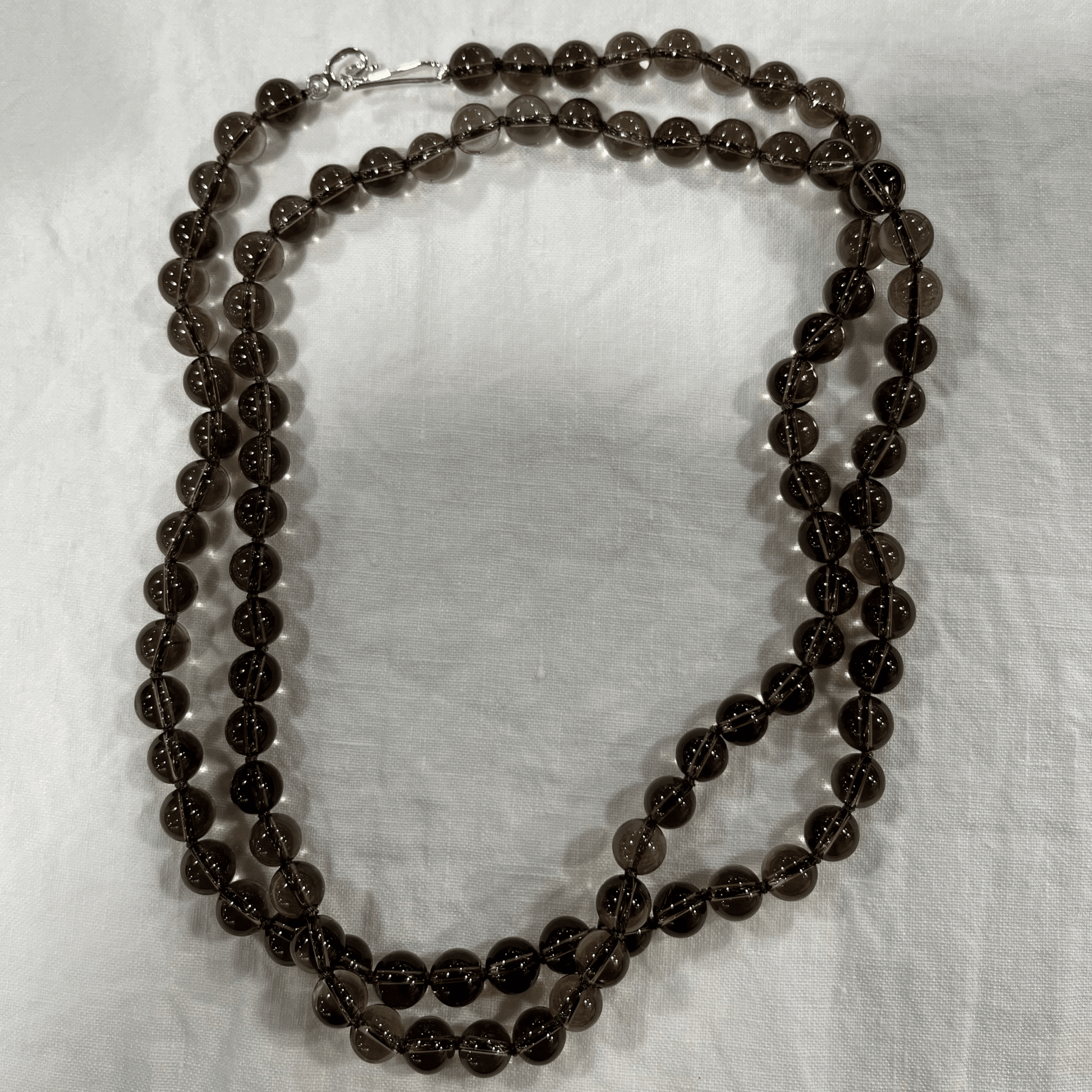 Smoky Quartz Bead Necklace | Mikkel Brøgger - Bon Ton goods