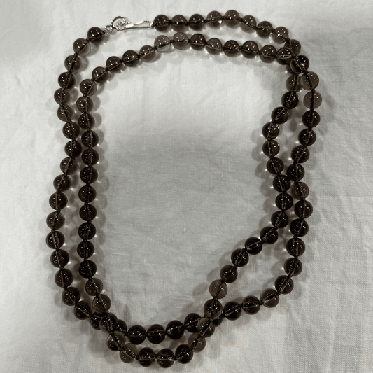 Smoky Quartz Bead Necklace | Mikkel Brøgger - Bon Ton goods