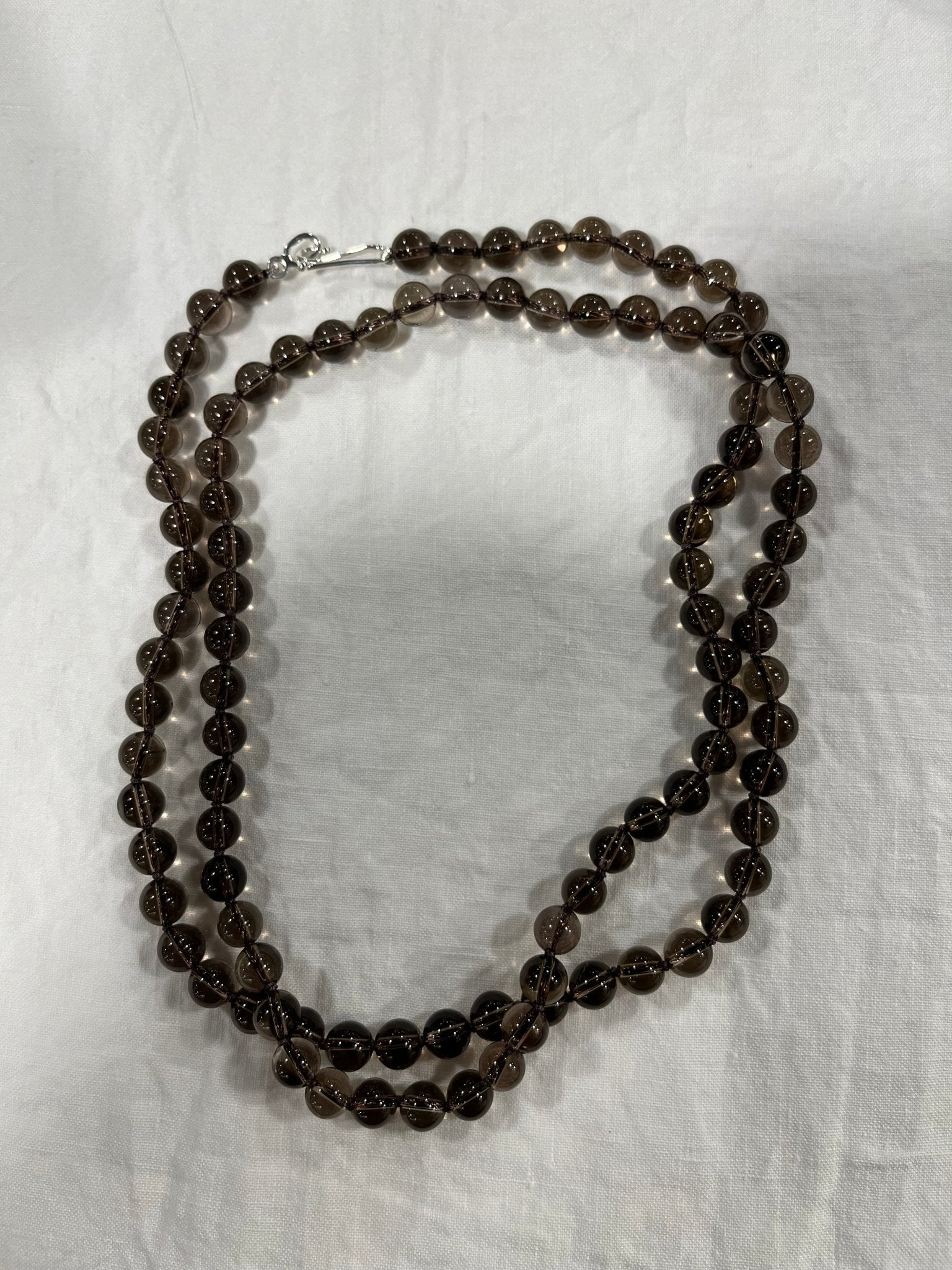 Smoky Quartz Bead Necklace | Mikkel Brøgger - Bon Ton goods