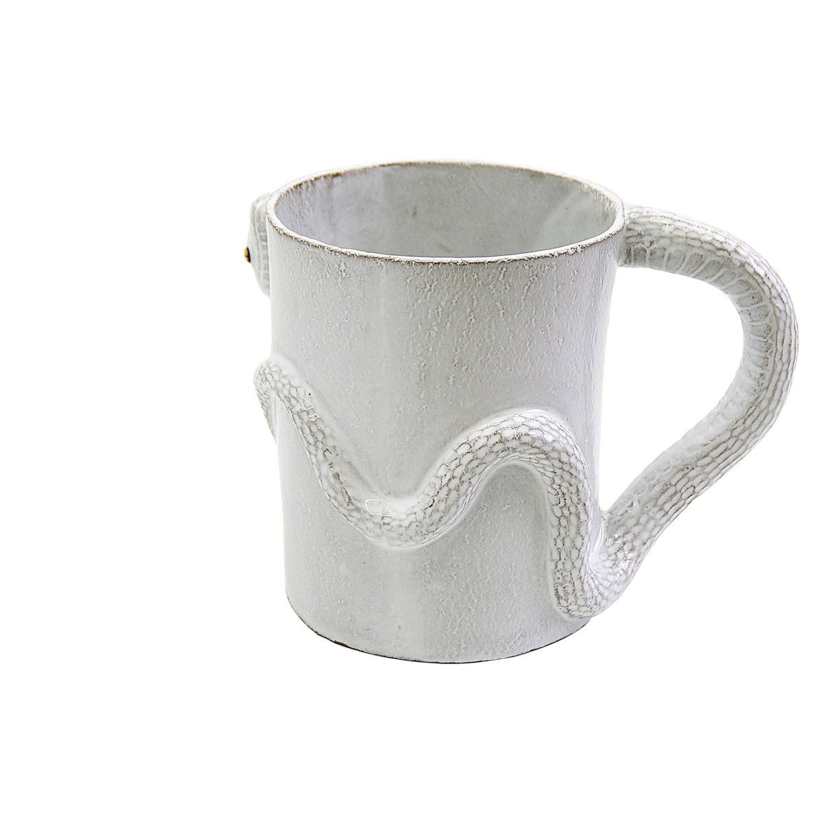 Snake Cup with Golden and Black Eyes, Serena Carone by Astier de Villatte, view 2