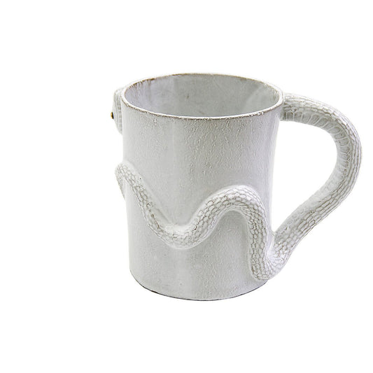 Snake Cup with Golden and Black Eyes, Serena Carone | Astier de Villatte: Exclusive Pre-Order Item - Bon Ton goods
