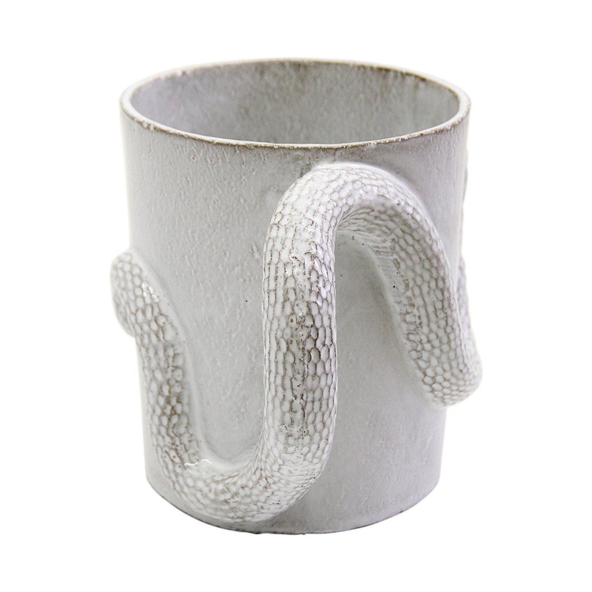 Snake Cup with Golden and Black Eyes, Serena Carone by Astier de Villatte, view 3