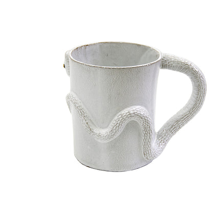 Snake Cup with Golden and Black Eyes, Serena Carone by Astier de Villatte, official product view 2
