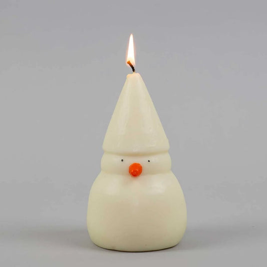 Snowman Candle | Christmas Ornament - Bon Ton goods