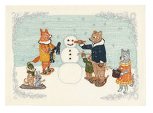 Load image into Gallery viewer, Snowman Card - Bon Ton goods
