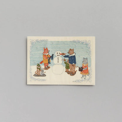 Snowman Card | Coral & Tusk - Bon Ton goods