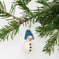 Snowman with Blue Cap Christmas Ornament - Bon Ton goods