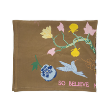 Load image into Gallery viewer, NojiNoji I&#39;m Not Afraid to Eat Alone Tablecloth (Brown)
