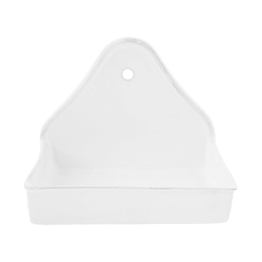 Sobre Wall-Mounted Soap Dish | Astier de Villatte: Exclusive Pre-Order Item - Bon Ton goods