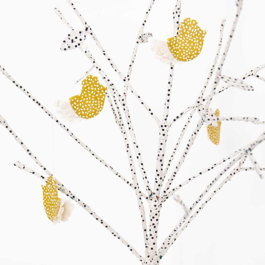 Song Bird Chicks Pendants | Christmas Ornament - Bon Ton goods