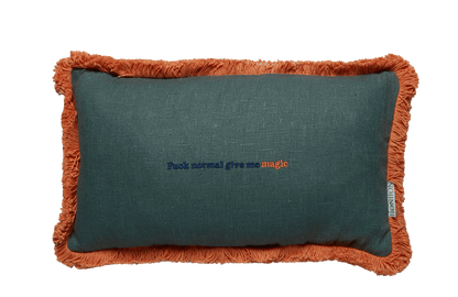 Sophie Cushion (Blue/Green) - Bon Ton goods