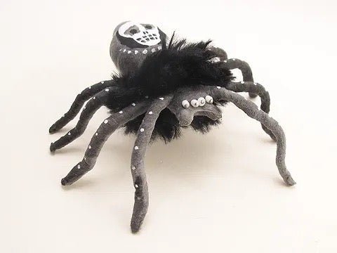 Spider Ornament - Vintage Inspired Spun Cotton | Vintage by Crystal Spun Cotton Ornament - Bon Ton goods