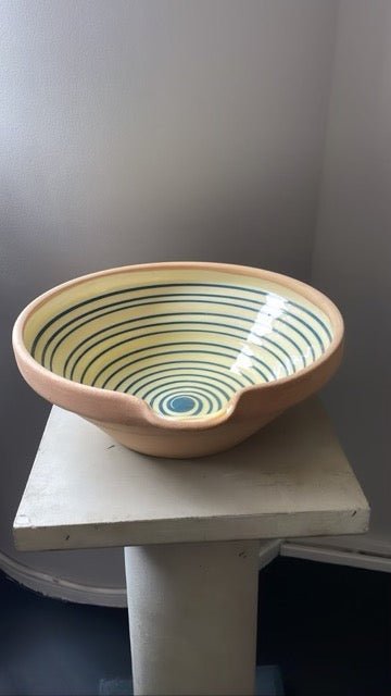Spiral "Baker's" Bowl | Handmade Erik Bendtsen Ceramics - Bon Ton goods