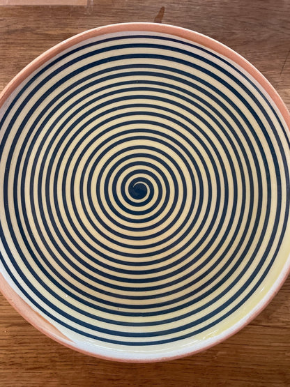 Spiral Plate | Handmade Erik Bendtsen Ceramics - Bon Ton goods