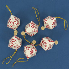 Load image into Gallery viewer, Spirit Romb Pendant, Red and White - Bon Ton goods
