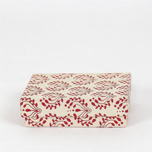 Load image into Gallery viewer, Spirit Romb Pendant, Red and White - Bon Ton goods
