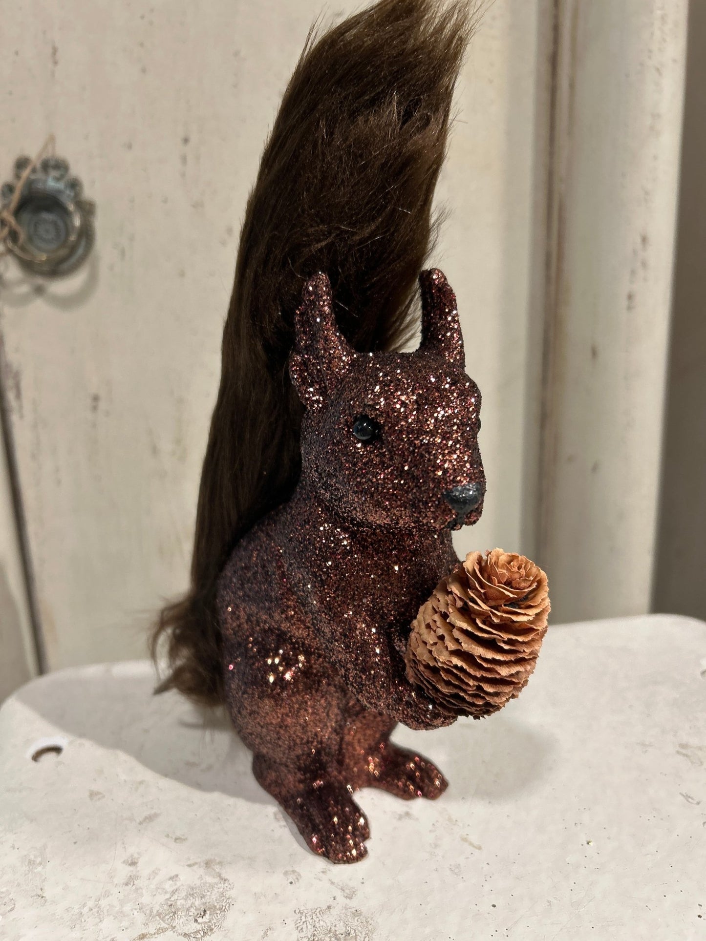 Squirrel - Dark Brown Glitter | Ino Schaller - Bon Ton goods