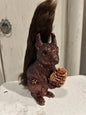 Squirrel - Dark Brown Glitter | Ino Schaller - Bon Ton goods
