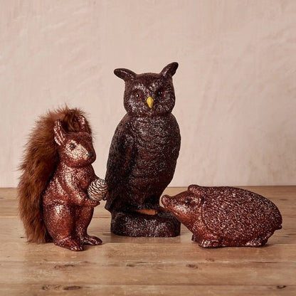 Squirrel - Dark Brown Glitter | Ino Schaller - Bon Ton goods