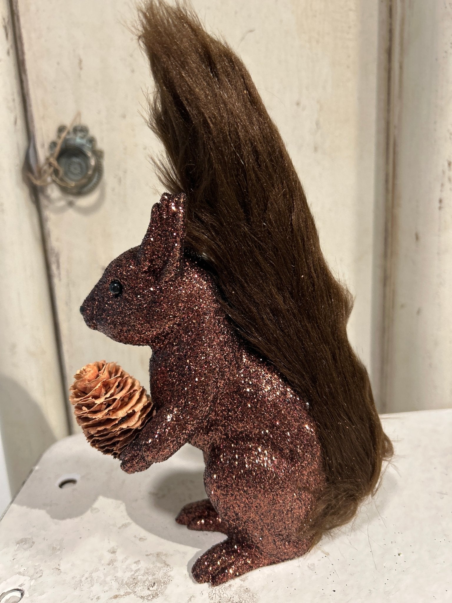 Squirrel - Dark Brown Glitter | Ino Schaller - Bon Ton goods