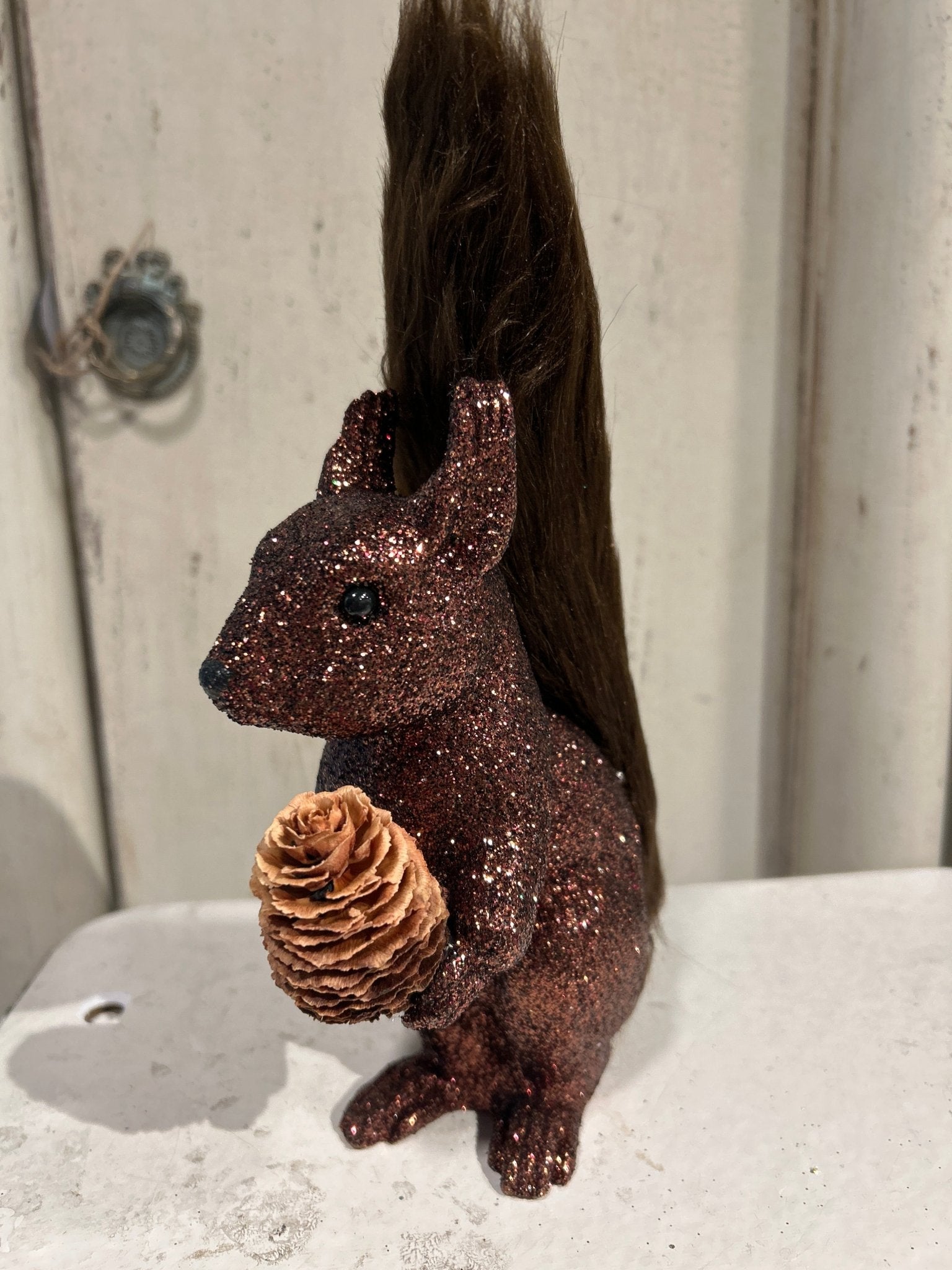 Squirrel - Dark Brown Glitter | Ino Schaller - Bon Ton goods