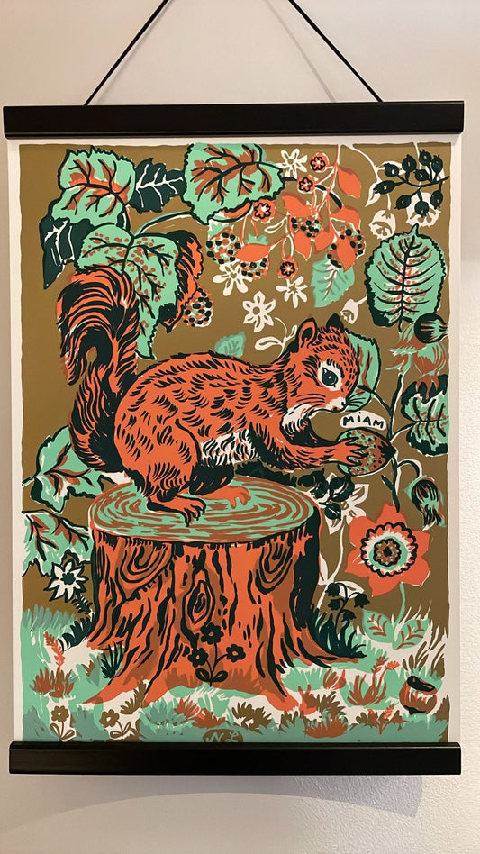 Squirrel Print 2 - Nathalie Lete - Bon Ton goods
